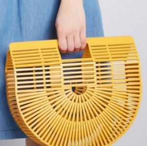 Brand New cage Bamboo bag-no tags